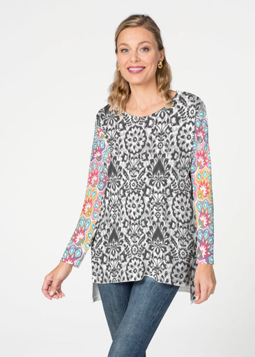 Darling Geo (13382) ~ Slouchy Butterknit Top