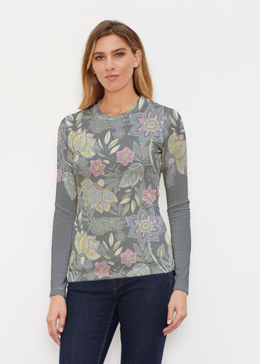 Isabellas Garden (13410) ~ Butterknit Long Sleeve Crew Top