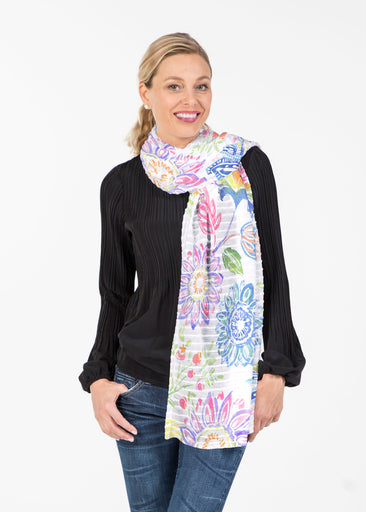 Summertime (13421) ~ Banded Scarf