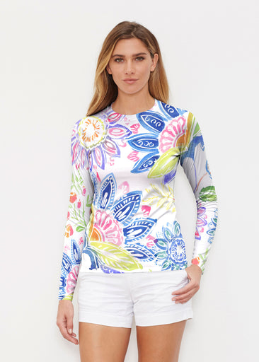 Summertime (13421) ~ Long Sleeve Rash Guard