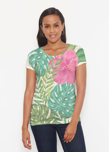 Wild Begonia (13489) ~ Signature Short Sleeve Scoop Shirt