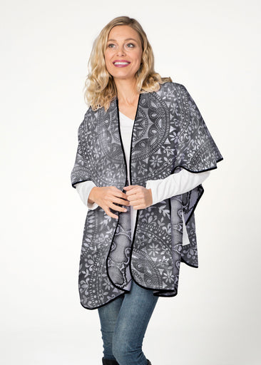Medallion Python (13501) ~ Reversible Sweater Fleece Blanket Wrap