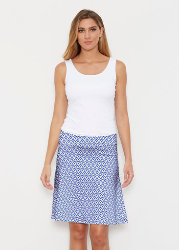 Cosmo Geo (13568) ~ Silky Brenda Skirt 21 inch