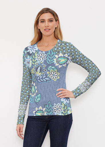 Phoebe (13581) ~ Thermal Long Sleeve Crew Shirt