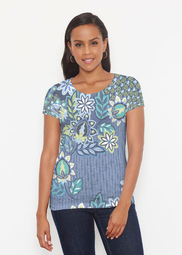 Phoebe (13581) ~ Short Sleeve Scoop Shirt