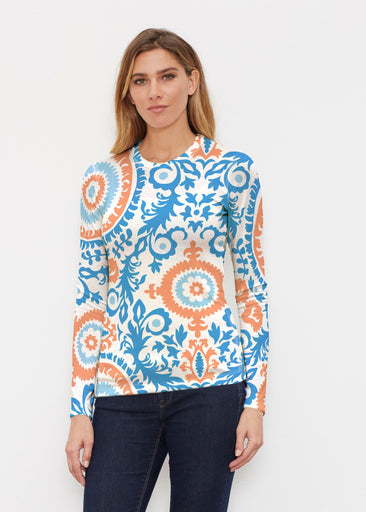 Archery Navy (14208) ~ Butterknit Long Sleeve Crew Top