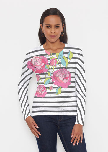 Rosie Stripe (14226) ~ Signature Long Sleeve Crew Shirt