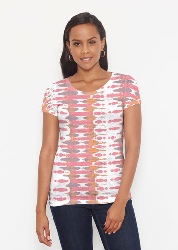 Ink Blot Pink (14255) ~ Signature Short Sleeve Scoop Shirt