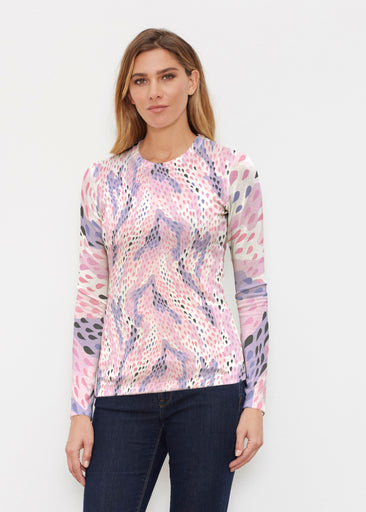 Spring Rain (14268) ~ Butterknit Long Sleeve Crew Top