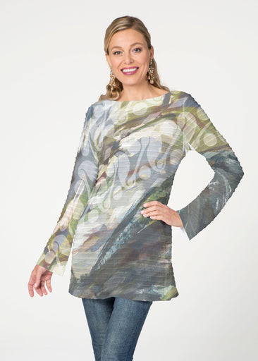 Annaleise (15055) ~ Banded Boatneck Tunic