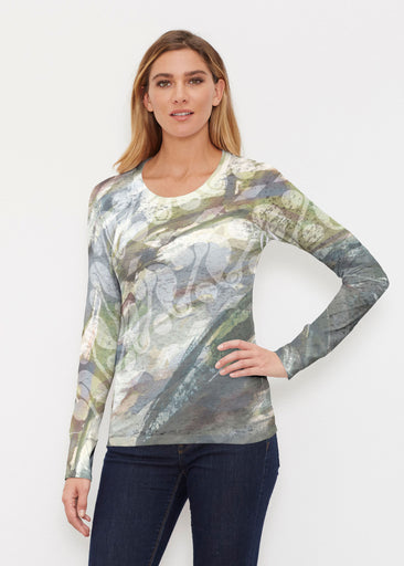 Annaleise (15055) ~ Thermal Long Sleeve Crew Shirt