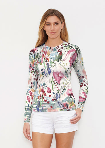 Rhapsody (16191) ~ Long Sleeve Rash Guard