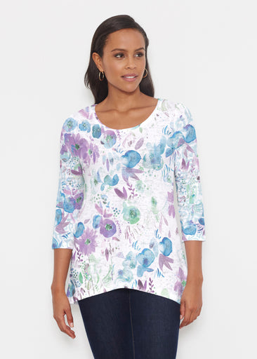 Violet (16228) ~ Katherine Hi-Lo Thermal Tunic