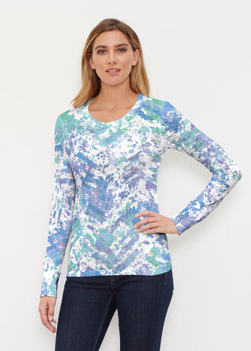 Capizee (16231) ~ Thermal Long Sleeve Crew Shirt