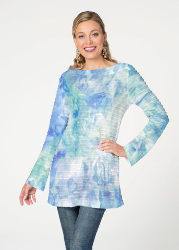 Francesca (16249) ~ Banded Boatneck Tunic