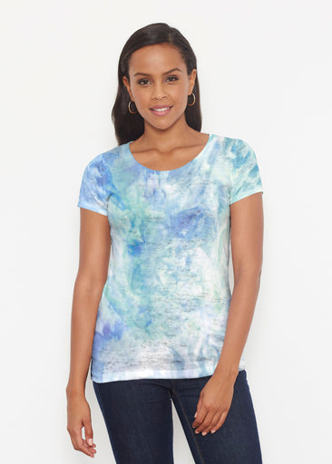 Francesca (16249) ~ Short Sleeve Scoop Shirt