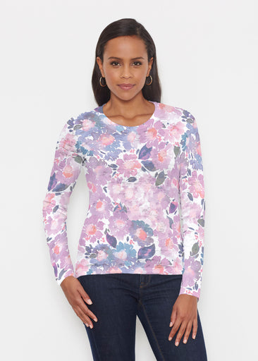 Lilac (16255) ~ Signature Long Sleeve Crew Shirt