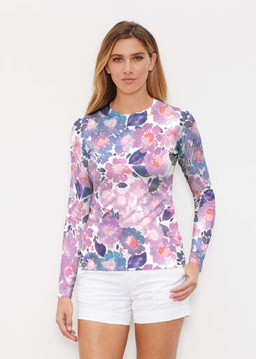 Lilac (16255) ~ Long Sleeve Rash Guard