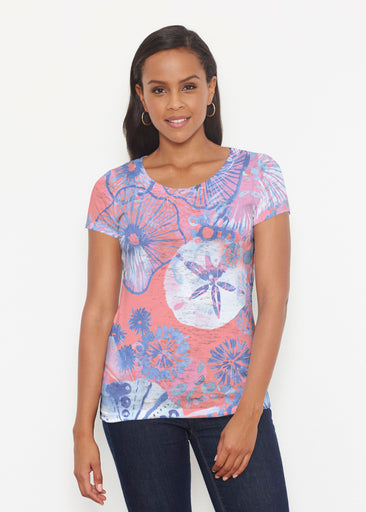 Sand Dollar (16257) ~ Short Sleeve Scoop Shirt