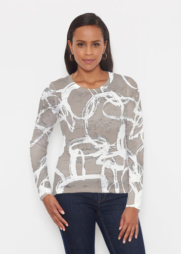Round About (16261) ~ Signature Long Sleeve Crew Shirt