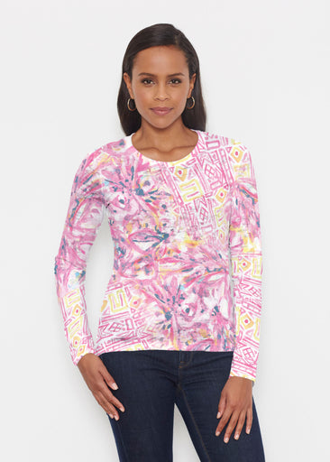 Lilly Pink (17250) ~ Signature Long Sleeve Crew Shirt