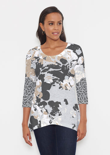 Frosted Gold (19109) ~ Katherine Hi-Lo Thermal Tunic