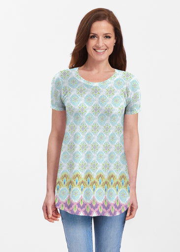 Izzy (19199) ~ Short Sleeve Butterknit tunic