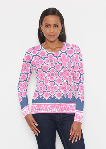 Isabella Pink (22059) ~ Signature Long Sleeve Crew Shirt