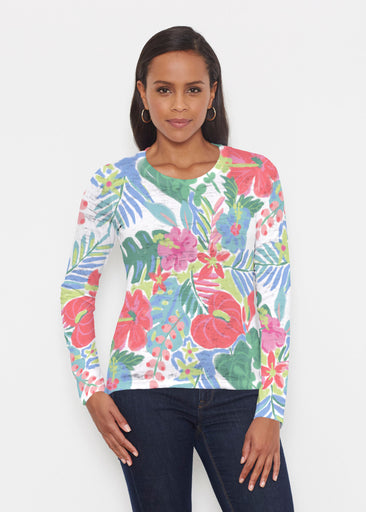 Hawaiian Fling (22141) ~ Signature Long Sleeve Crew Shirt