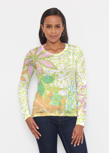 Kauai Lime (2301) ~ Signature Long Sleeve Crew Shirt