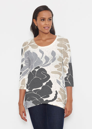 Lotus Grey (23057) ~ Katherine Hi-Lo Thermal Tunic