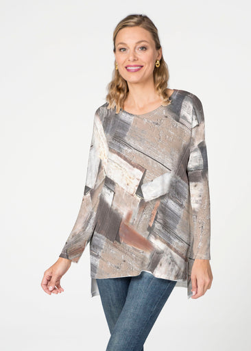 Driftwood (24013) ~ Slouchy Butterknit Top