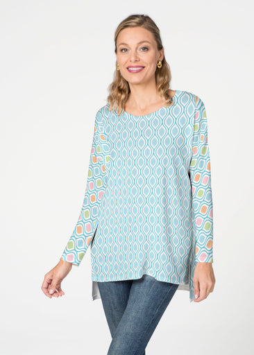 Waves of Sherbet (25072) ~ Slouchy Butterknit Top