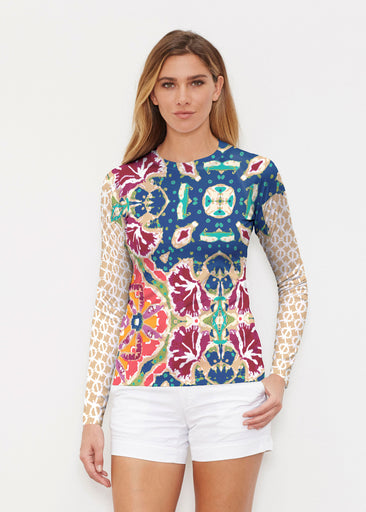 Eden Navy (2815) ~ Long Sleeve Rash Guard
