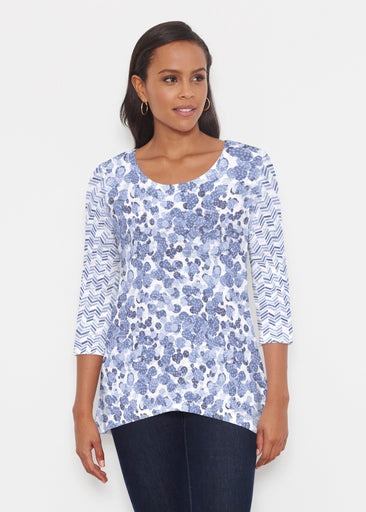 Oh Stamped (7784) ~ Katherine Hi-Lo Thermal Tunic