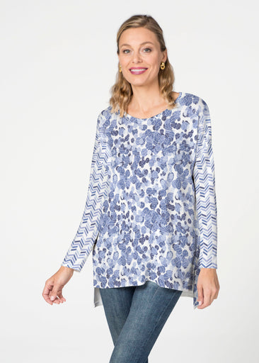 Oh Stamped (7784) Slouchy Butterknit Top