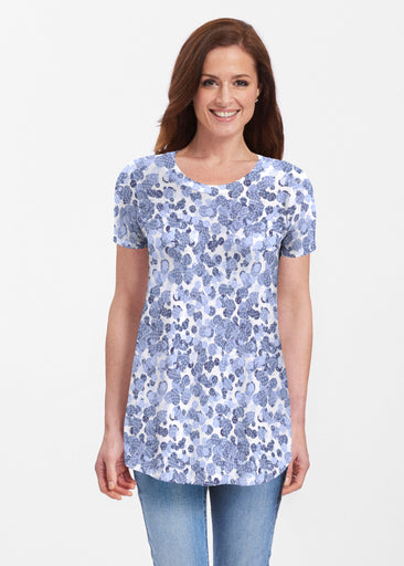 Oh Stamped (7784) ~ Butterknit Short Sleeve Tunic