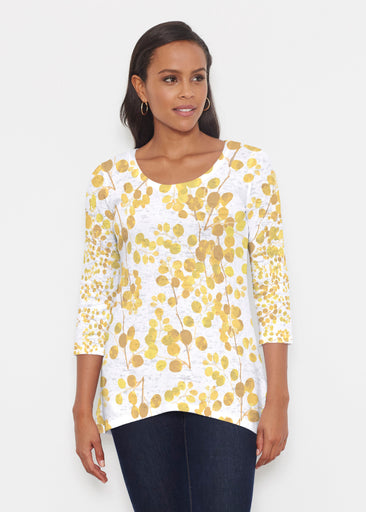 Golden Pome (7846) ~ Katherine Hi-Lo Thermal Tunic