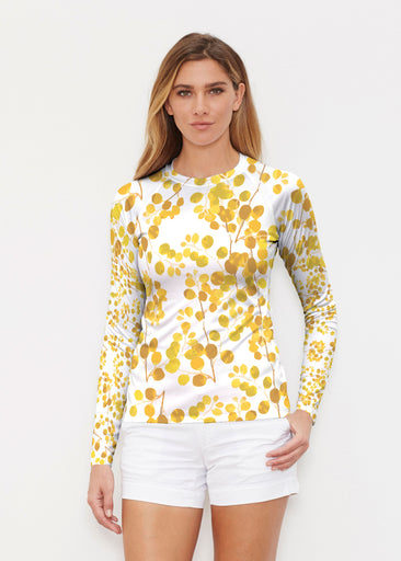 Golden Pome (7846) ~ Long Sleeve Rash Guard