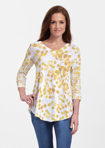 Golden Pome (7846) ~ Signature V-neck Flowy Tunic