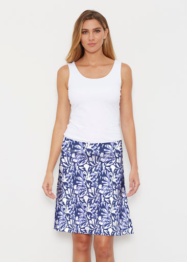 Camouflage Dots (7879) ~ Silky Brenda Skirt 21 inch