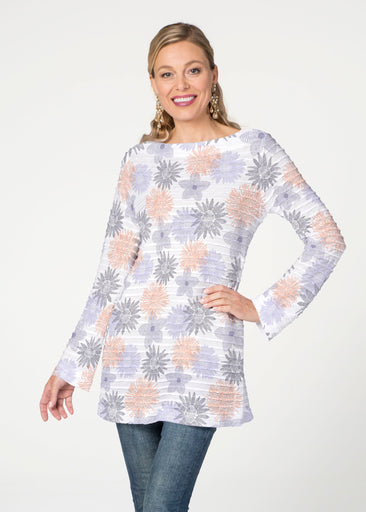 Off the Grid (7881) ~ Banded Boatneck Tunic