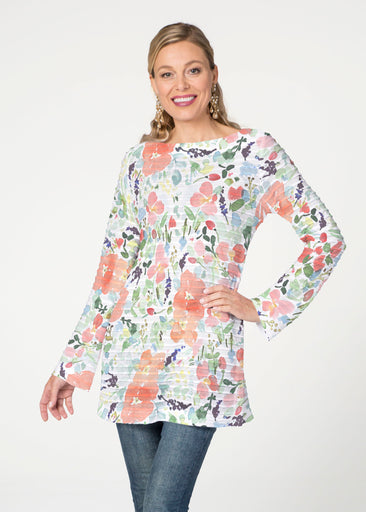Summer Dreams (7939) ~ Banded Boatneck Tunic