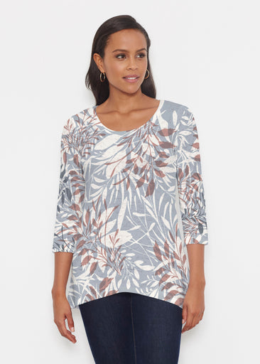 Fall Foliage (8013) ~ Katherine Hi-Lo Thermal Tunic