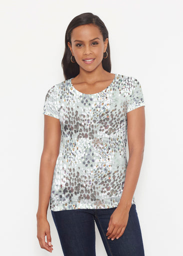 Painted Dots (8020) ~ Short Sleeve Scoop Shirt
