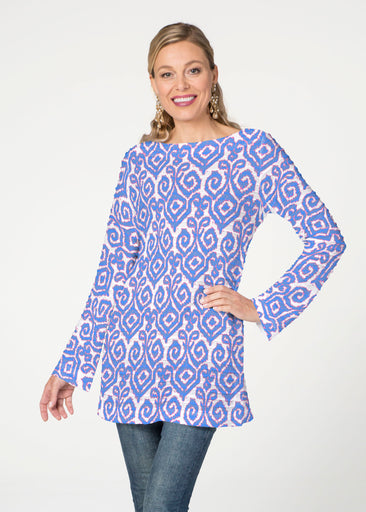 Crayola Royal (8023) ~ Banded Boatneck Tunic