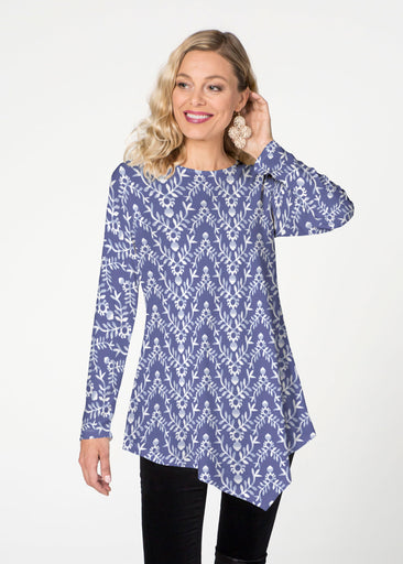 Budding Antlers (8030) ~ Asymmetrical French Terry Tunic
