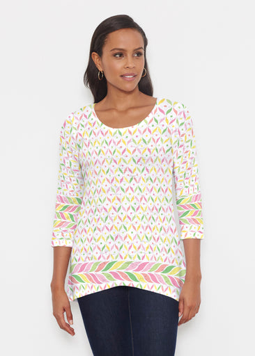 Tutti Fruitti (8036) ~ Katherine Hi-Lo Thermal Tunic