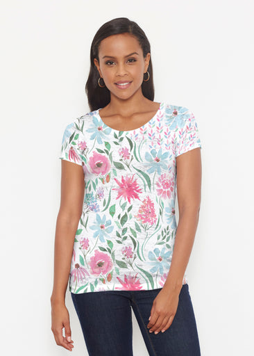 Hello Dolly (8038) ~ Short Sleeve Scoop Shirt