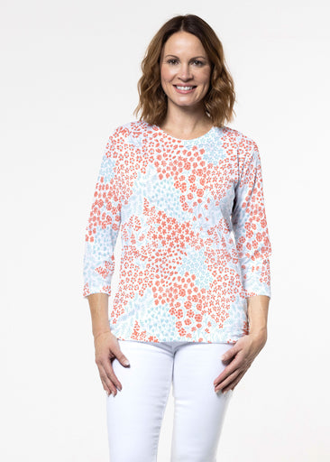 Annabelle (8040) ~ Signature 3/4 Sleeve Crew Neck Top